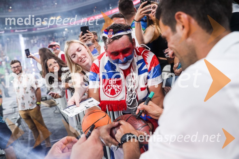  Novak Djoković, tenisačPripravljalna košarkarska tekma Slovenija - Srbija