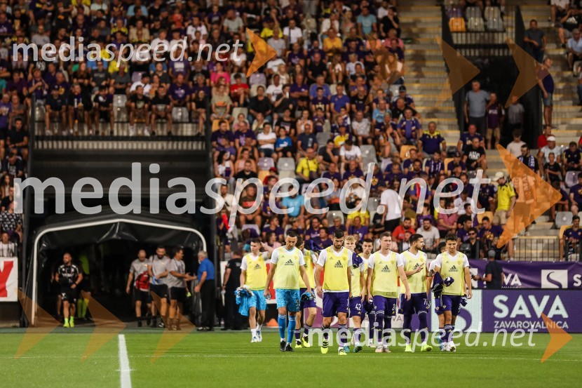 Nogometna tekma NK Maribor : CFR Cluj