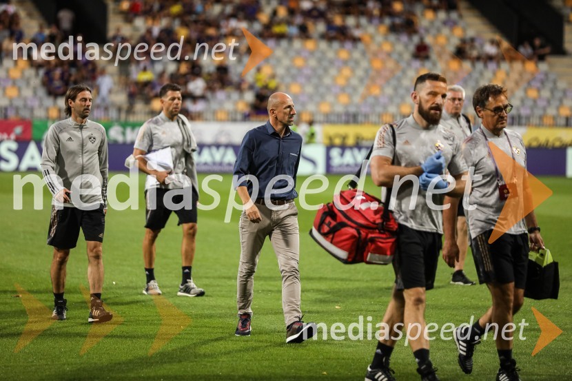 Nogometna tekma NK Maribor : CFR Cluj