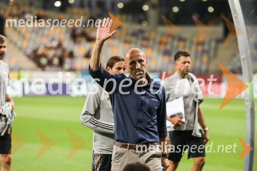  Damir Krznar, trener NK MariborNogometna tekma NK Maribor : CFR Cluj