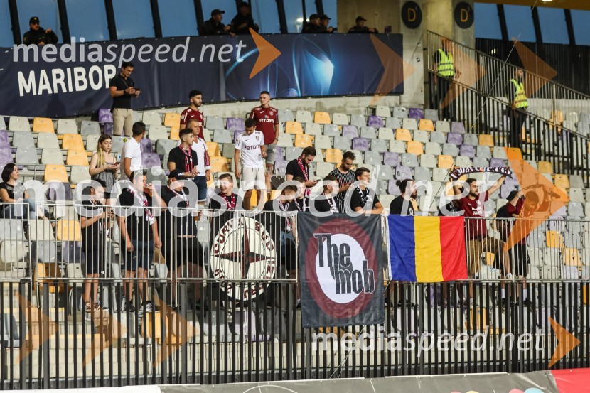 Nogometna tekma NK Maribor : CFR Cluj