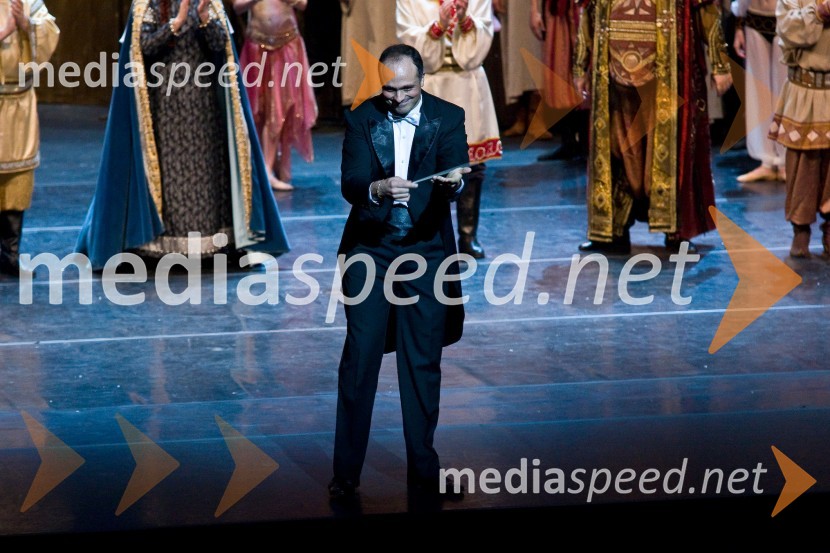 Premiera opere Knez Igor, poklon (Grigor Palikarov, dirigent)Knez Igor, premiera opere