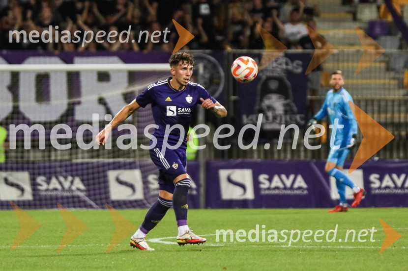  Andraž Žinič, nogometaš, NK MariborNogometna tekma NK Maribor : CFR Cluj