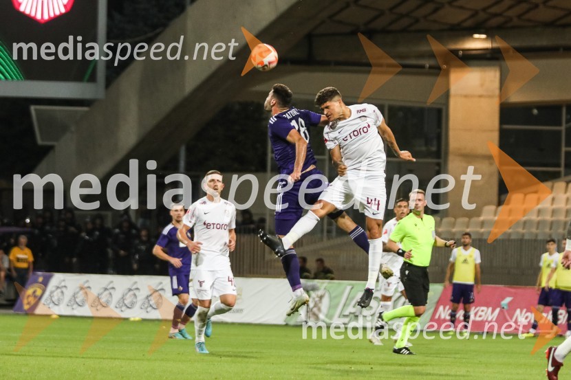 Nogometna tekma NK Maribor : CFR Cluj