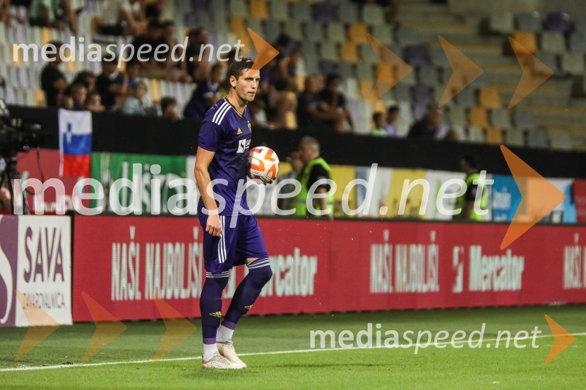  Vladan Vidaković, nogometaš, NK MariborNogometna tekma NK Maribor : CFR Cluj