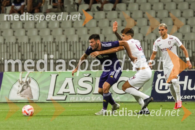  Roko Baturina, nogometaš, NK Maribor;  ... ;  Cristian Manea, nogometaš, CFR ClujNogometna tekma NK Maribor : CFR Cluj