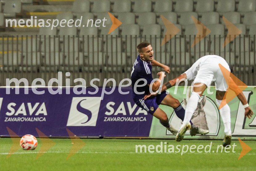  Ivan Brnić, nogometaš, NK MariborNogometna tekma NK Maribor : CFR Cluj