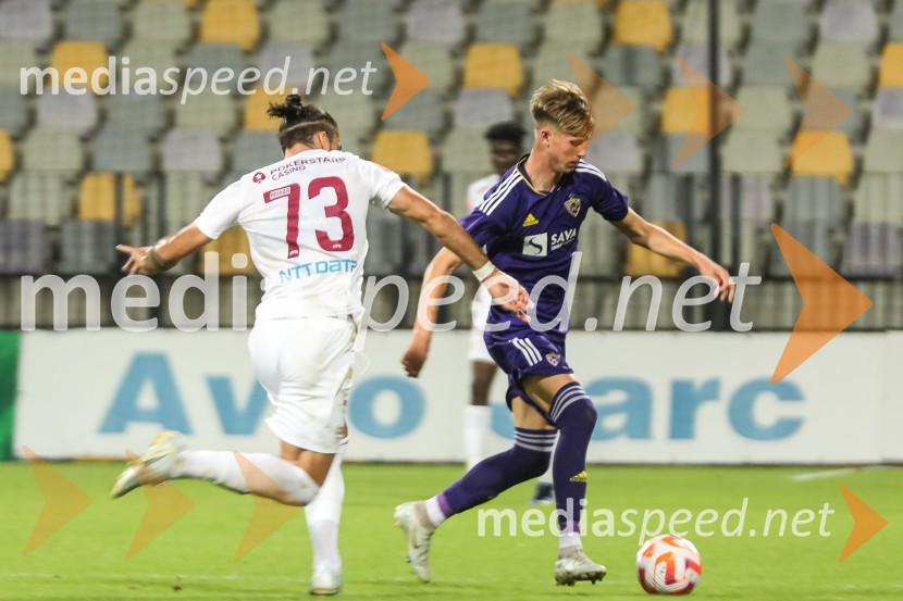  ... ;  Tine Čuk, nogometaš, NK MariborNogometna tekma NK Maribor : CFR Cluj