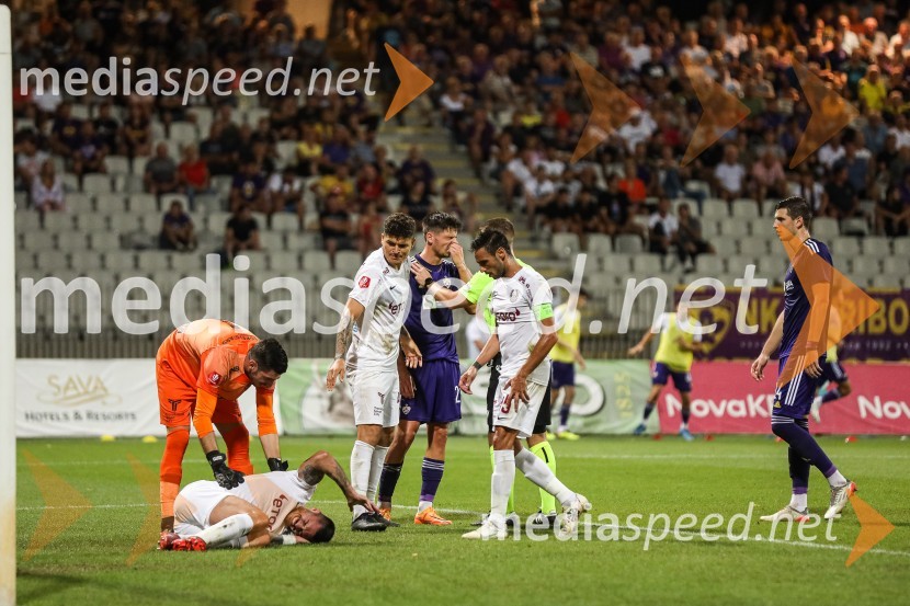 Nogometna tekma NK Maribor : CFR Cluj