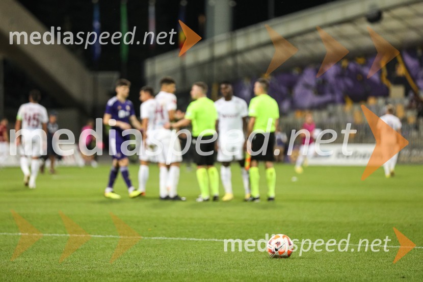 Nogometna tekma NK Maribor : CFR Cluj