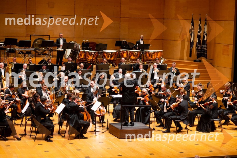  Manfred  Honeck, dirigentPianistka HÉLÈNE GRIMAUD in Simfonični orkester iz Pittsburgha, Festival Ljubljana 2022