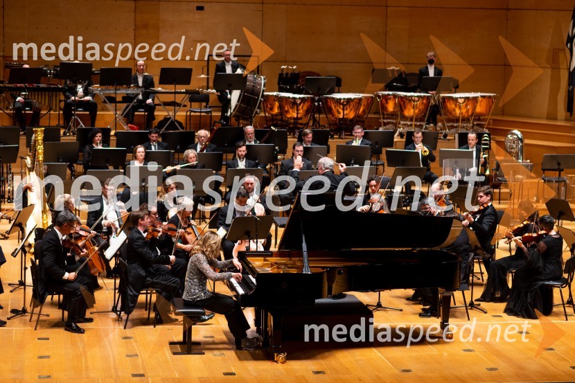  Hélène Grimaud, pianistkaPianistka HÉLÈNE GRIMAUD in Simfonični orkester iz Pittsburgha, Festival Ljubljana 2022