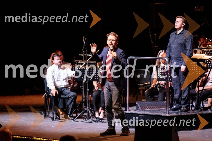  Chris Rankin, igralec;  Taras  Martynyk, dirigentČarobna glasba iz Harryja Potterja, Festival Ljubljana 2022