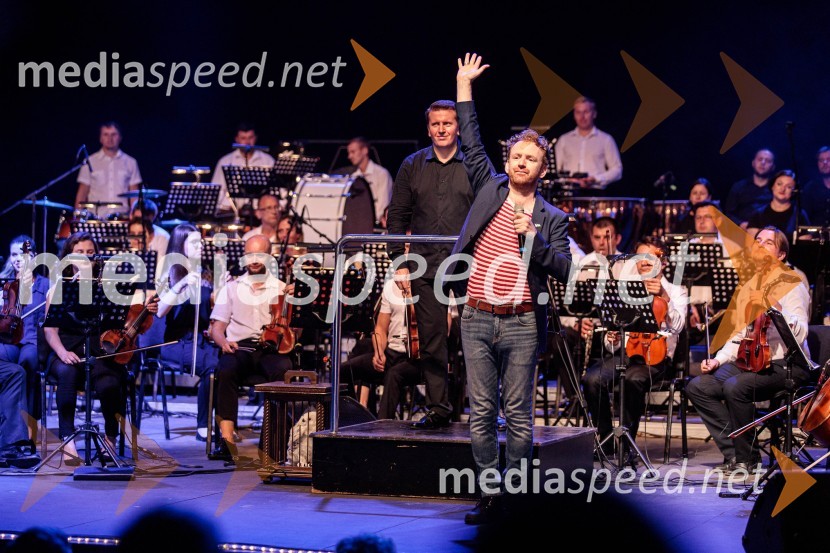  Taras  Martynyk, dirigent;  Chris Rankin, igralecČarobna glasba iz Harryja Potterja, Festival Ljubljana 2022