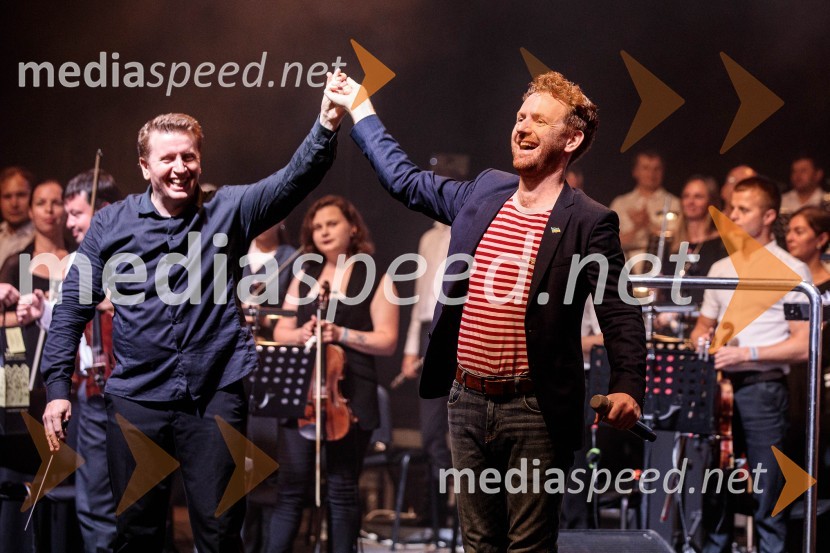  Taras  Martynyk, dirigent;  Chris Rankin, igralecČarobna glasba iz Harryja Potterja, Festival Ljubljana 2022