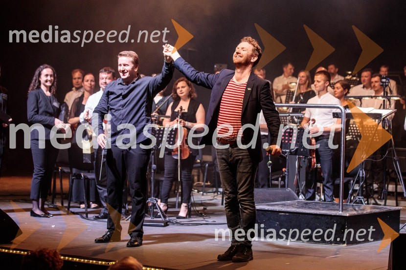  Taras  Martynyk, dirigent;  Chris Rankin, igralecČarobna glasba iz Harryja Potterja, Festival Ljubljana 2022