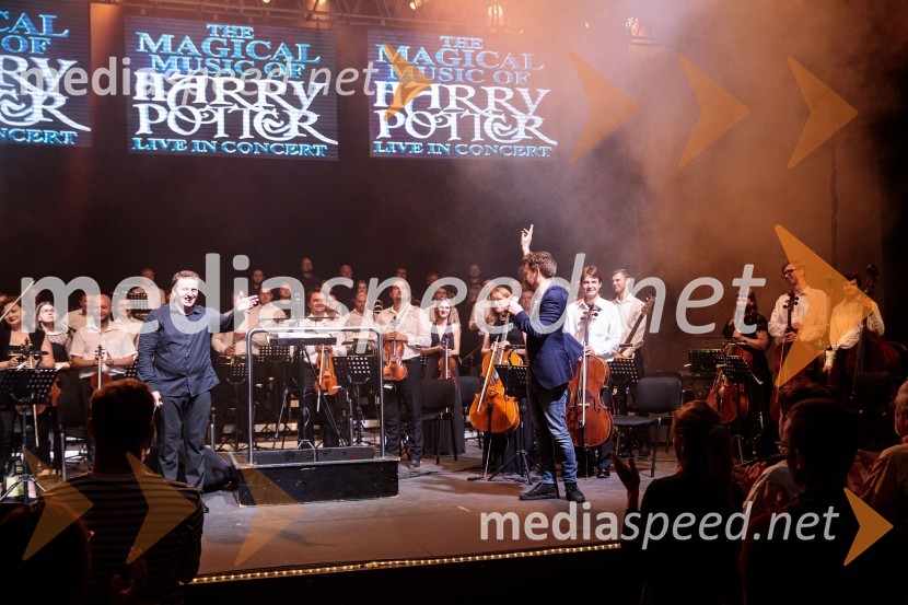  Taras  Martynyk, dirigent;  Chris Rankin, igralecČarobna glasba iz Harryja Potterja, Festival Ljubljana 2022