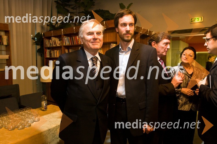 Kristijan Ukmar, ravnatelj SNG opera in balet Ljubljana in Jaš Otrin, umetniški vodja SNG opere in baleta LjubljanaKnez Igor, premiera opere