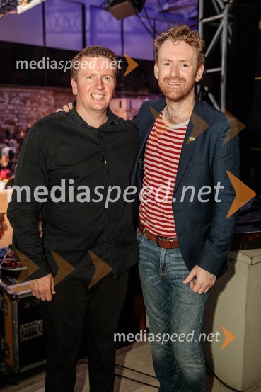  Taras  Martynyk, dirigent;  Chris Rankin, igralecČarobna glasba iz Harryja Potterja, Festival Ljubljana 2022