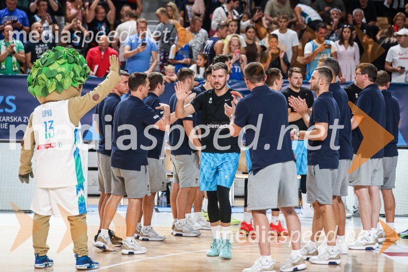  Goran Dragić, košarkarKošarkarska tekma Slovenija : Hrvaška