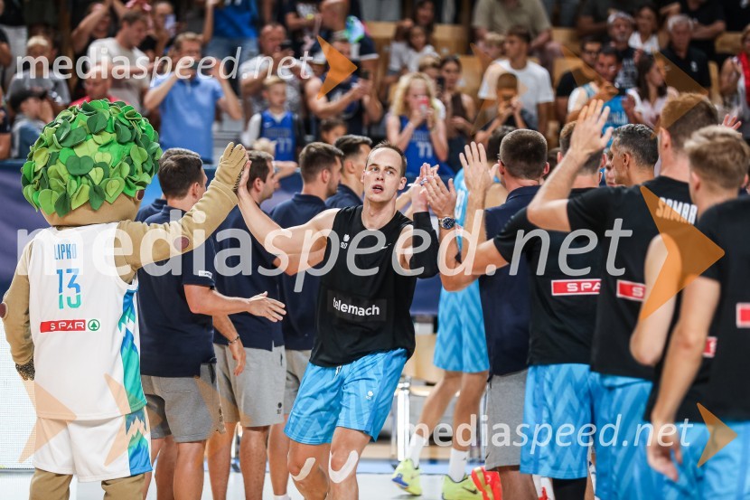  Klemen Prepelič, košarkarKošarkarska tekma Slovenija : Hrvaška