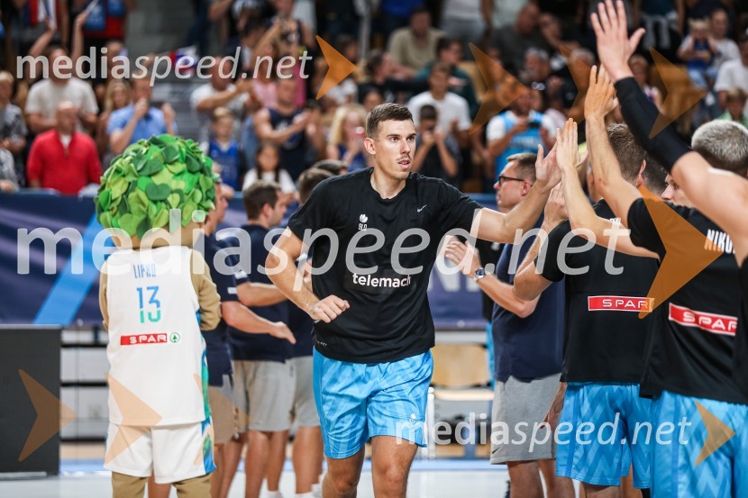  Vlatko Čančar, košarkarKošarkarska tekma Slovenija : Hrvaška