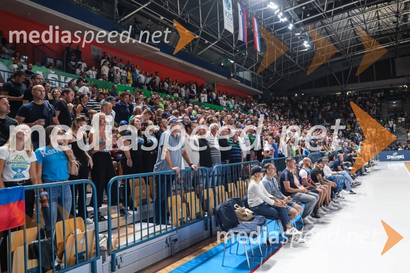 Košarkarska tekma Slovenija : Hrvaška