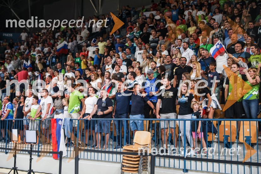 Košarkarska tekma Slovenija : Hrvaška