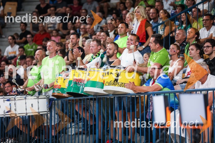 Košarkarska tekma Slovenija : Hrvaška