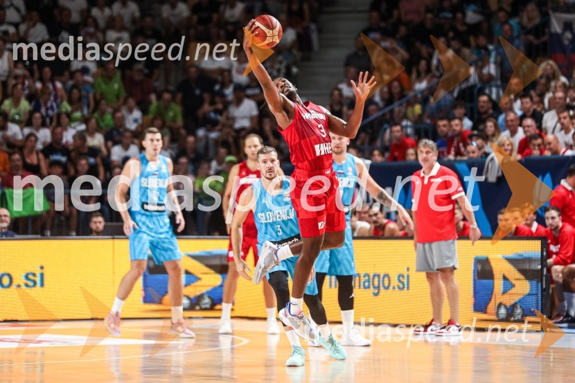  Jaleen Smith, košarkarKošarkarska tekma Slovenija : Hrvaška