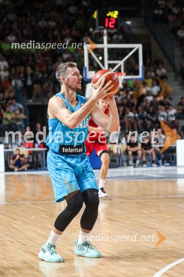  Goran Dragić, košarkarKošarkarska tekma Slovenija : Hrvaška