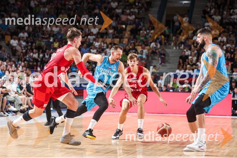 ... ;  Zoran Dragić, košarkar;  ... ;  Žiga Dimec, košarkarKošarkarska tekma Slovenija : Hrvaška