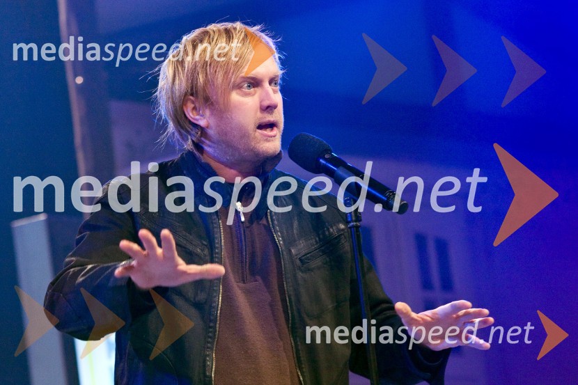 Matjaž Javšnik, igralec in komikSlovenec leta 2008