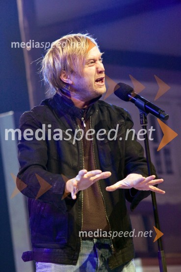 Matjaž Javšnik, igralec in komikSlovenec leta 2008