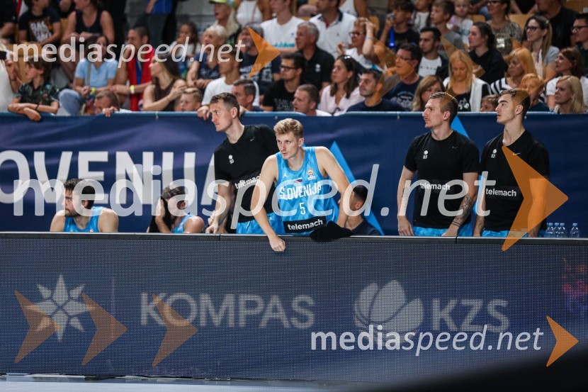 Košarkarska tekma Slovenija : Hrvaška