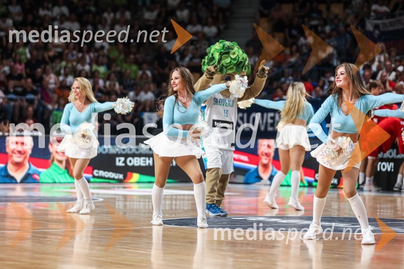 Košarkarska tekma Slovenija : Hrvaška