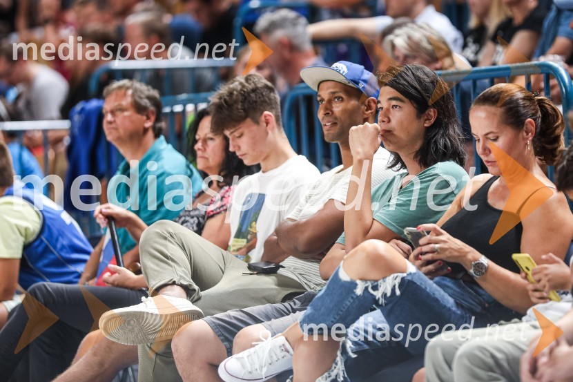 Košarkarska tekma Slovenija : Hrvaška