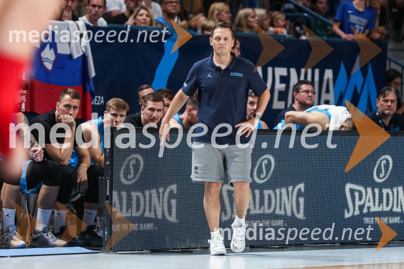  Aleksander Sekulić, selektor košarkaške reprezentanceKošarkarska tekma Slovenija : Hrvaška