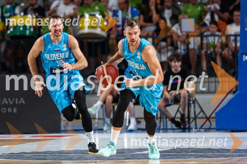  Zoran Dragić, košarkar;  Goran Dragić, košarkarKošarkarska tekma Slovenija : Hrvaška