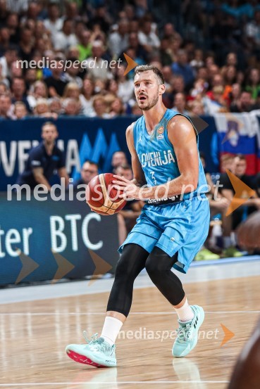  Goran Dragić, košarkarKošarkarska tekma Slovenija : Hrvaška