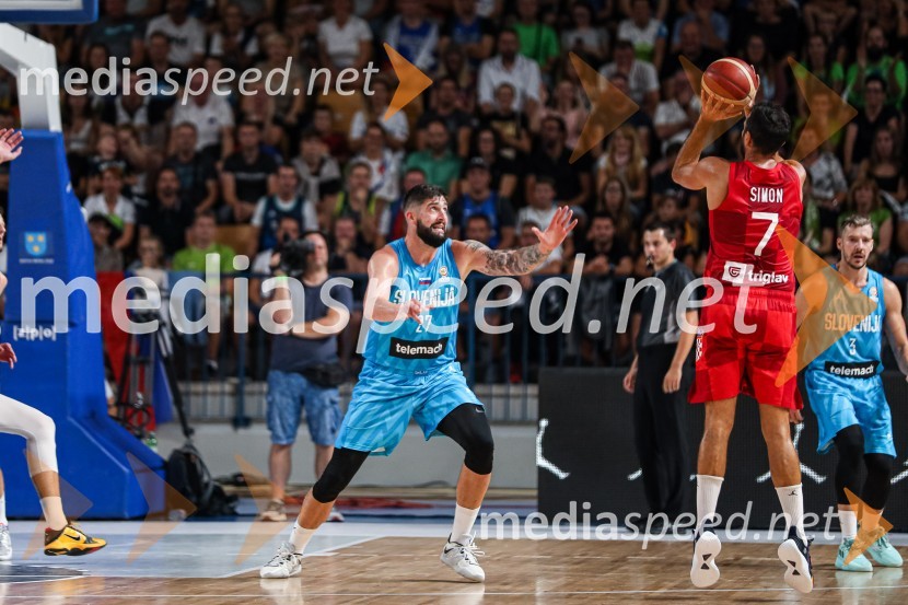  Žiga Dimec, košarkar;  ... ;  Goran Dragić, košarkarKošarkarska tekma Slovenija : Hrvaška