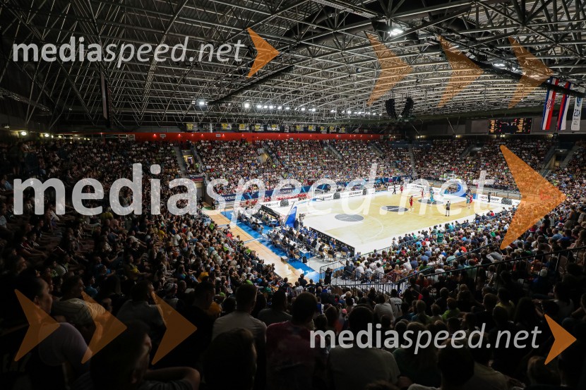 Košarkarska tekma Slovenija : Hrvaška