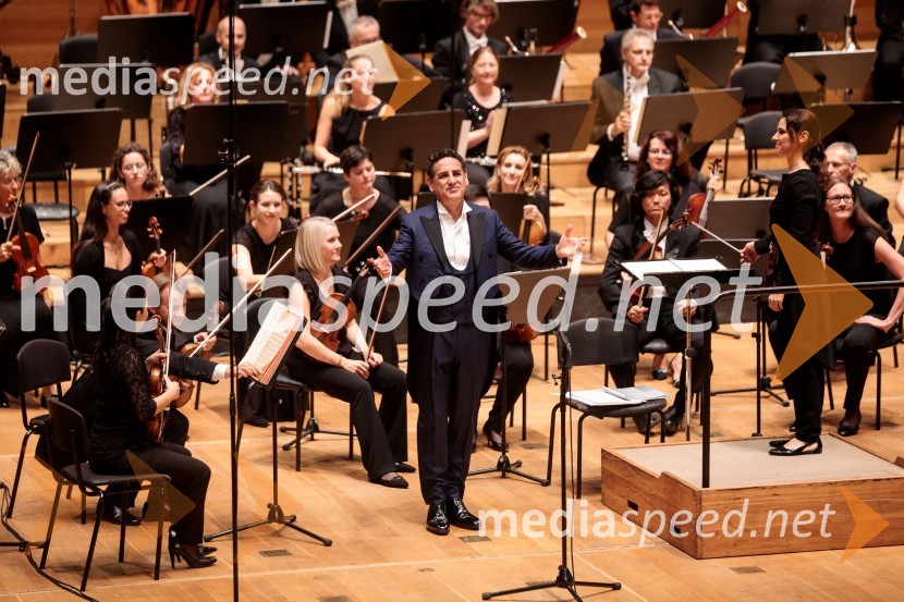  Juan Diego Flórez, tenor;  Oksana Lyniv, dirigentkaJuan Diego Florez, Festival Ljubljana 2022