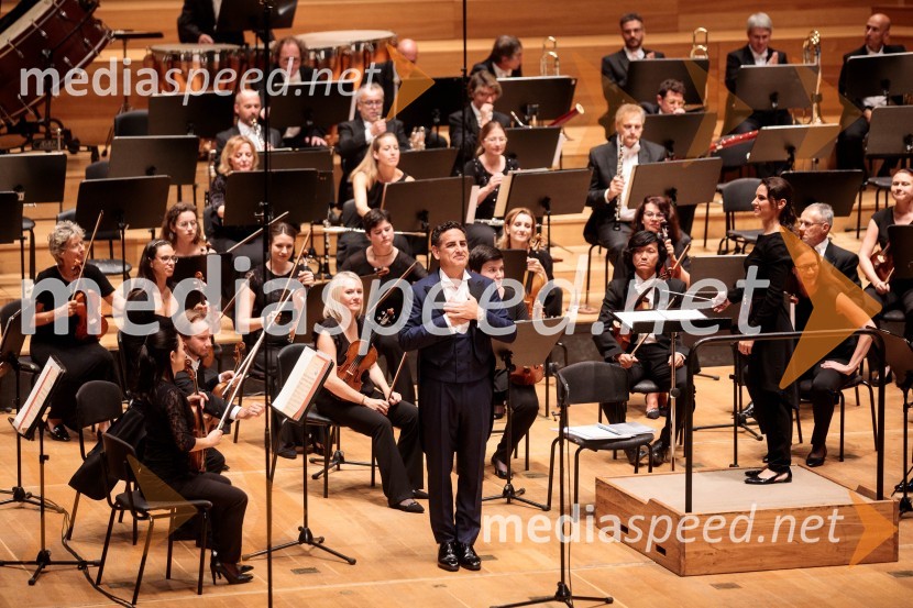  Juan Diego Flórez, tenor;  Oksana Lyniv, dirigentkaJuan Diego Florez, Festival Ljubljana 2022