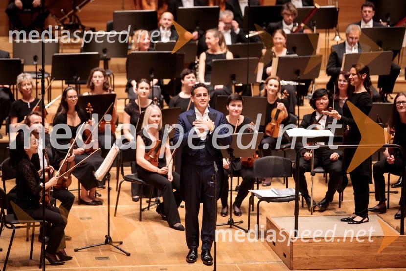 Juan Diego Flórez, tenor;  Oksana Lyniv, dirigentkaJuan Diego Florez, Festival Ljubljana 2022