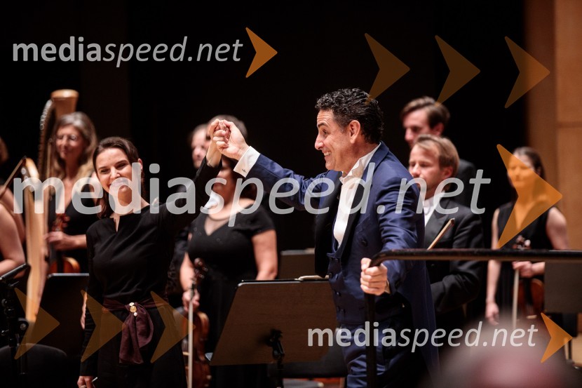  Oksana Lyniv, dirigentka;  Juan Diego Flórez, tenorJuan Diego Florez, Festival Ljubljana 2022