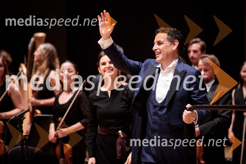  Oksana Lyniv, dirigentka;  Juan Diego Flórez, tenorJuan Diego Florez, Festival Ljubljana 2022