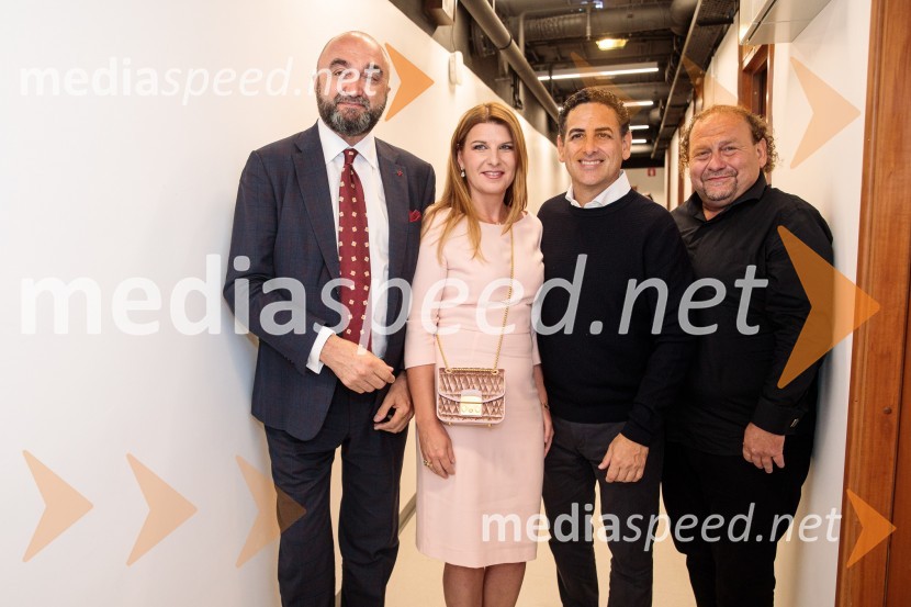  ... ;  Janja Lamberger;  Juan Diego Flórez, tenor;  Darko  Brlek, direktor in umetniški vodja, Festival LjubljanaJuan Diego Florez, Festival Ljubljana 2022