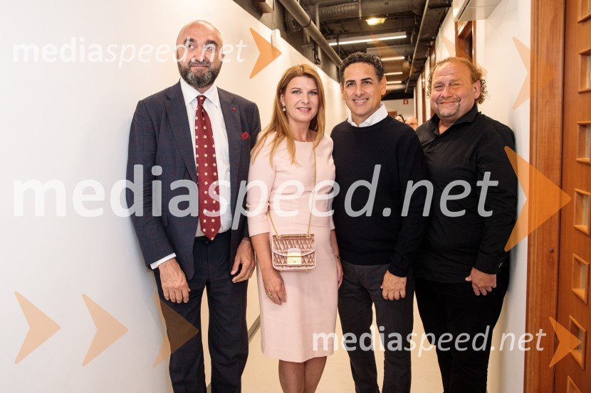  ... ;  Janja Lamberger;  Juan Diego Flórez, tenor;  Darko  Brlek, direktor in umetniški vodja, Festival LjubljanaJuan Diego Florez, Festival Ljubljana 2022