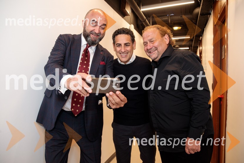  ... ;  Juan Diego Flórez, tenor;  Darko  Brlek, direktor in umetniški vodja, Festival LjubljanaJuan Diego Florez, Festival Ljubljana 2022